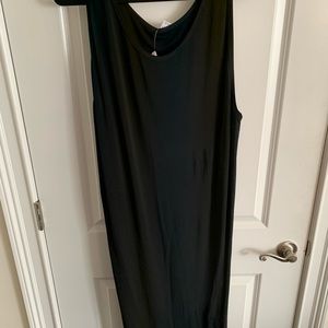 He it Lang black spandex dress